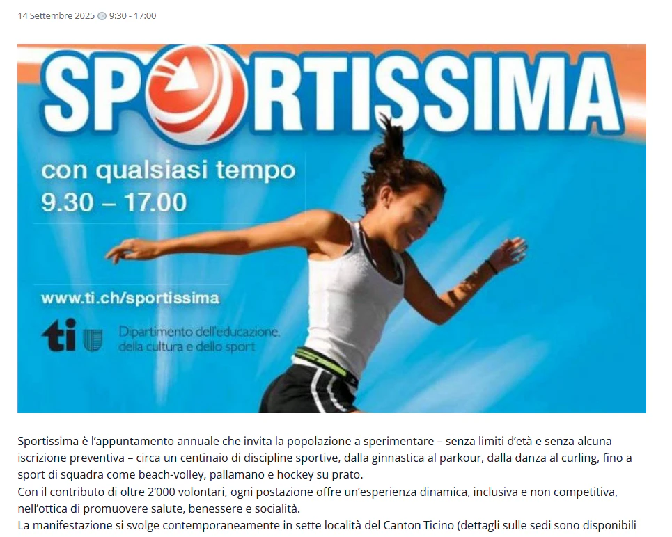 Sportissima 2025